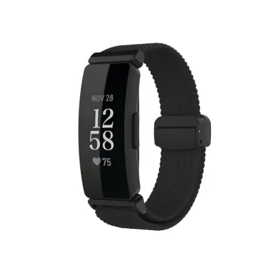 Najlonski remen za Fitbit Inspire 3 Crna