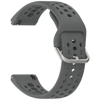 Silikonska narukvica za Amazfit Bip6 (A2435) Tamno siva