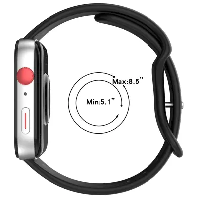 Silikonska narukvica za Huawei Watch Fit 3/4 - Zamjenski remen Crna