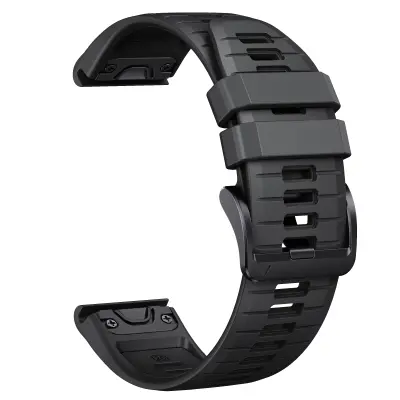 Elegantna narukvica s brzim otpuštanjem za Garmin Fenix 7X Pro Crna