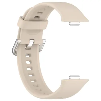 Silikonski remen za Huawei Fit 4 - Svijetlo ružičasta, Srebrna kopča Svijetlo ružičasta