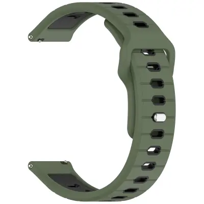Stilski 22mm zamjenski remen za Garmin vivoactive 6 Zelena