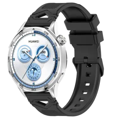 Silikonski remen za sat za Huawei Watch GT5 46mm Crna