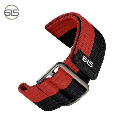 Garmin Fenix 8/7X/970/965 Sportska najlonska narukvica za sat Crvena