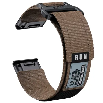 Garmin Fenix 8 Najlonska tkana narukvica Smeđa
