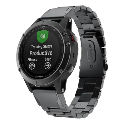 Garmin Fenix 6X narukvica za sat s brzim otpuštanjem - crna (26 mm) Crna