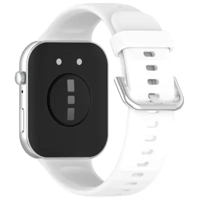 Silikonski remen za Huawei Fit 4 - Svijetlo ružičasta, Srebrna kopča Svijetlo ružičasta