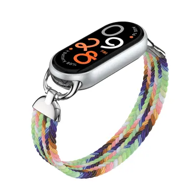 Stilski najlonski elastični remen za Xiaomi Mi Band 9 Mješane boje