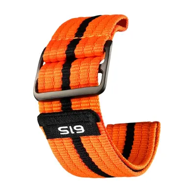 Garmin Fenix 8/7X/970/965 Sportska najlonska narukvica za sat Narančasta