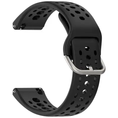 Silikonska narukvica za Amazfit Bip6 (A2435) Crna