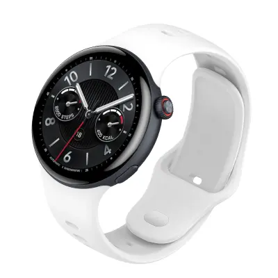 Stilski silikonski remen za Vivo Watch 5 Bijela