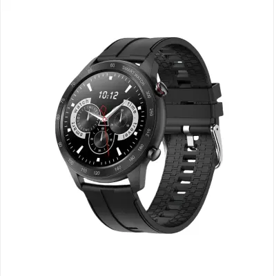Sleek Black MX5 Smartwatch with Bluetooth Calling Crna