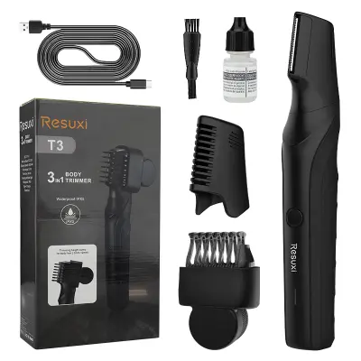 3-u-1 muški trimer za tijelo XT3 Crna
