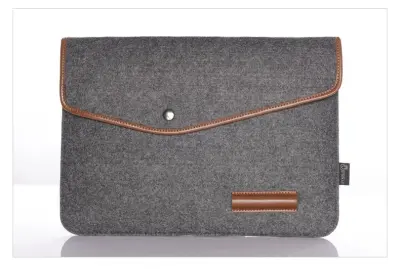 Elegantna tamno siva futrola od filca za tablet/laptop - 14 inča Tamno siva