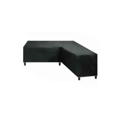 V-Shaped Patio Furniture Cover 215x215x87cm - Black Oxford Crna