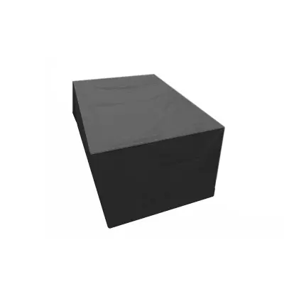Četvrtasti pokrov za namještaj 155x95x68cm - Zaštita od vremenskih nepogoda Crna
