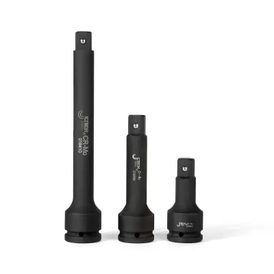 Jetech 3/4" Komplet produžaka za nasadne ključeve, 101,6 mm, 152,4 mm, 254 mm (4'' 6'' 10'')