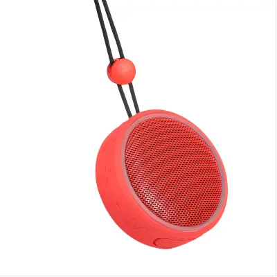 FM0208 Prijenosni Bluetooth zvučnik s vezicom i magnetskim usisavanjem Crvena