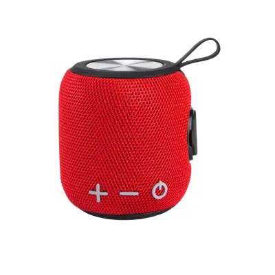 Bluetooth zvučnik s utorom za memorijsku karticu Crvena