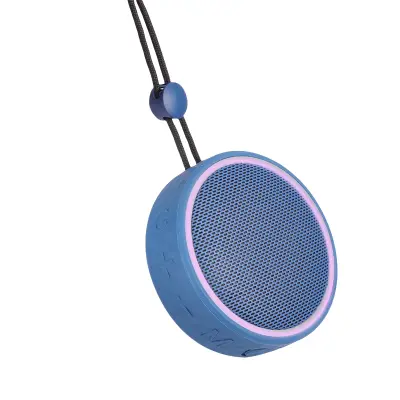 FM0208 Prijenosni Bluetooth zvučnik s vezicom i magnetskim usisavanjem Plava