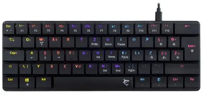 Tipkovnica WHITE SHARK GK-006132 Nagamaki, crna, mehanička HR Brown Switch | Gaming tipkovnica