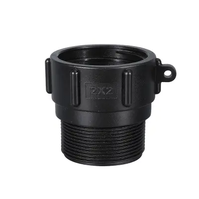 Adapter za IBC spremnik plastični, priključak za crijevo crna