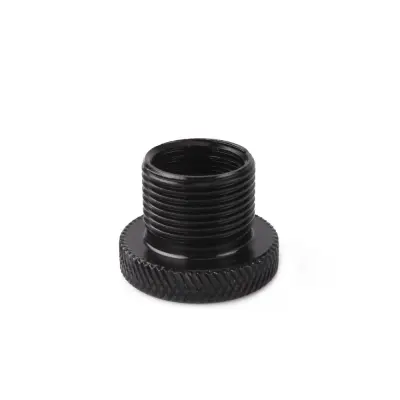 Adapter za filter od aluminijske legure 5/8-24 do 1/2-20 navojni pretvarač Crna