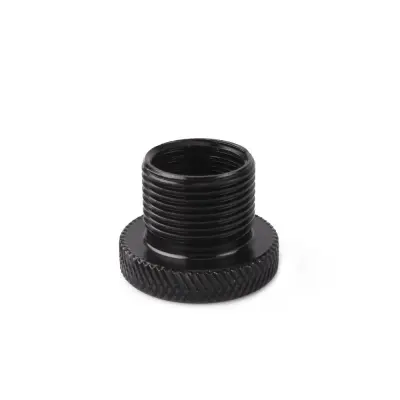 Adapter za filter goriva, adapter navoja 5/8-24 na 1/2-28 za Napa 4003 Wix 24003 Crna