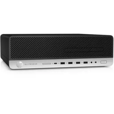 Obnovljen - kao nov - Računalo HP EliteDesk 800 G5 SFF, Intel Core i5 9500, 3.0Ghz, 8 GB RAM, 256 GB SSD, Intel HD, Windows | Crna |