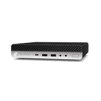 Obnovljen - kao nov - Računalo HP EliteDesk 800 G4 DM, Intel Core i5-8500T, 2,1 GHz, 8 GB RAM, 256 GB SSD, Intel HD 630, Windows | Crna |