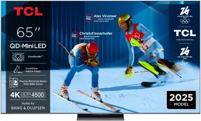TV TCL 65C8K, 165.1cm (65"), QD-Mini LED, 4K UHD SMART TV, GOOGLE TV