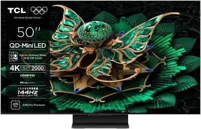 TV TCL MINI LED 50C7K, 127 cm (50") Google TV