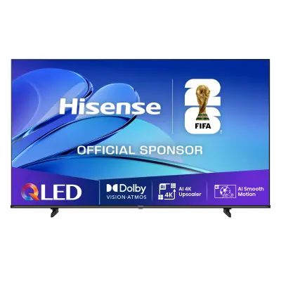 TV HISENSE 58E7Q, 147.3cm (58"), QLED, 4K UHD Smart TV, VIDAA OS
