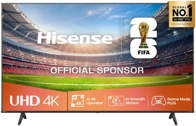 TV HISENSE 58A6Q, 147.3cm (58"), LED, 4K UHD Smart TV, VIDAA OS