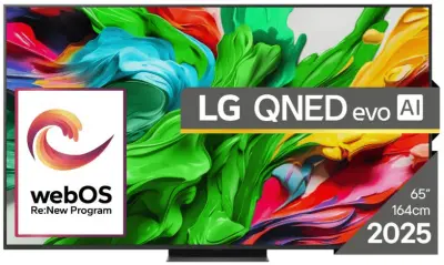TV LG 65QNED86A3A 165.1cm (65"), QNED, 4K UHD Smart TV, webOS