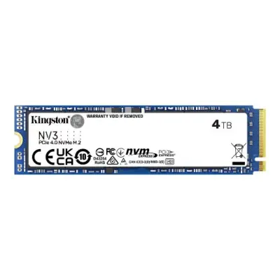 Kingston SSD 4TB NV3 M.2 2280 PCIe 4.0 NVMe SSD