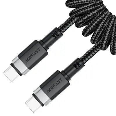 Kabel Acefast USB-C na USB-C crni