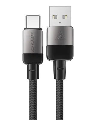 Kabel dana Acefast USB-A na USB-C crni