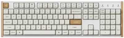 Tipkovnica Keychron K10H-Q1 White Wooden RGB