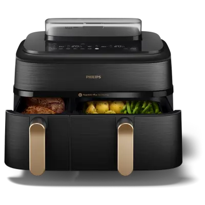 Friteza na vrući zrak Philips NA552/00 Airfryer Dual Basket, para