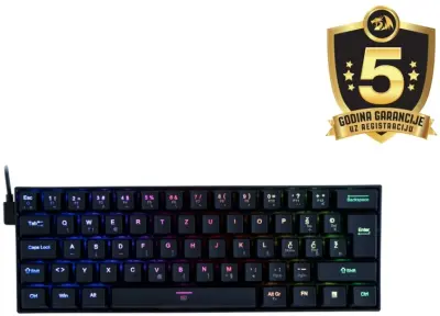 Tipkovnica Redragon Dragonborn K630 RGB SLO/CRO Layout
