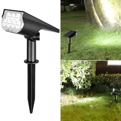 Vanjska solarna reflektorska lampa s LED osvjetljenjem, vodootporna i bez kablova | SPOTIKE