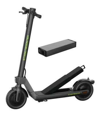 STREETBOOSTER Sirius crna