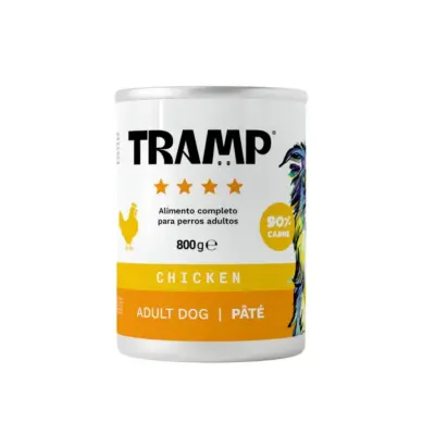 Tramp 4* Pseća pašteta s piletinom - pašteta za odrasle pse s piletinom, 6x 800 g