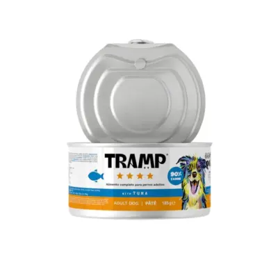 Tramp 4* Pseća pašteta s tunom - Pašteta za odrasle pse s tunom, 16 x 185 g