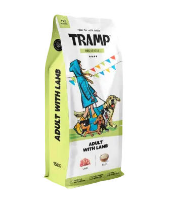 Tramp Roc Adult Lamb - suha hrana za odrasle pse s janjetinom, 15 kg