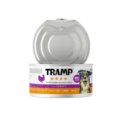 Tramp 4* Pašteta za pse s puretinom - Pašteta za odrasle pse s puretinom, 16 x 185 g