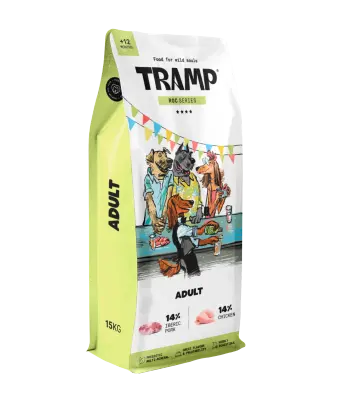 Tramp Roc Adult - suha hrana za odrasle pse s iberijskom svinjetinom, 15 kg