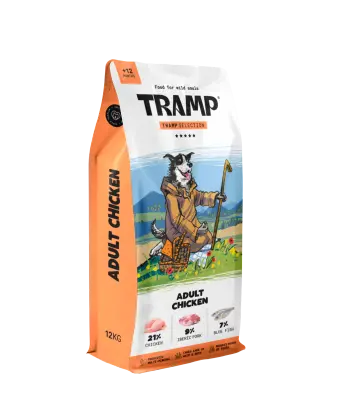 Tramp Selection Adult Chicken - suha hrana za odrasle pse s piletinom, 3 kg