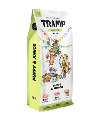 Tramp Roc Puppy&Junior - suha hrana za štence i mlađe pse, 3 kg